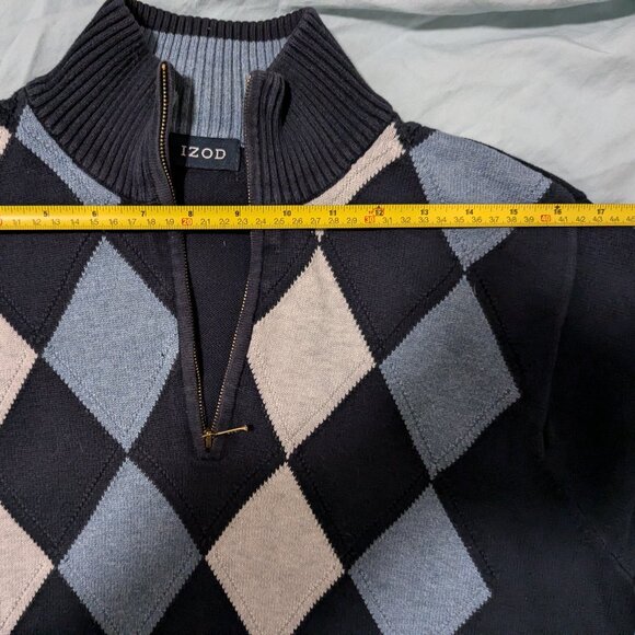 Vintage IZOD Argyle Sweater - Picture 10 of 11